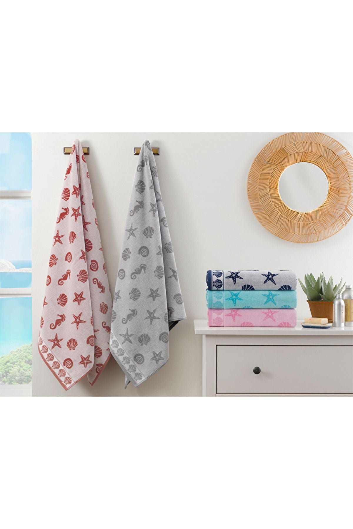 Хавлия «Sea Shell» - памук, размер 90х150см