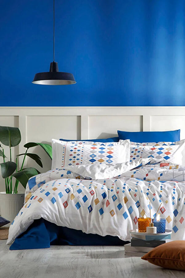 Единичен спален комплект Özdilek Mavi Color
