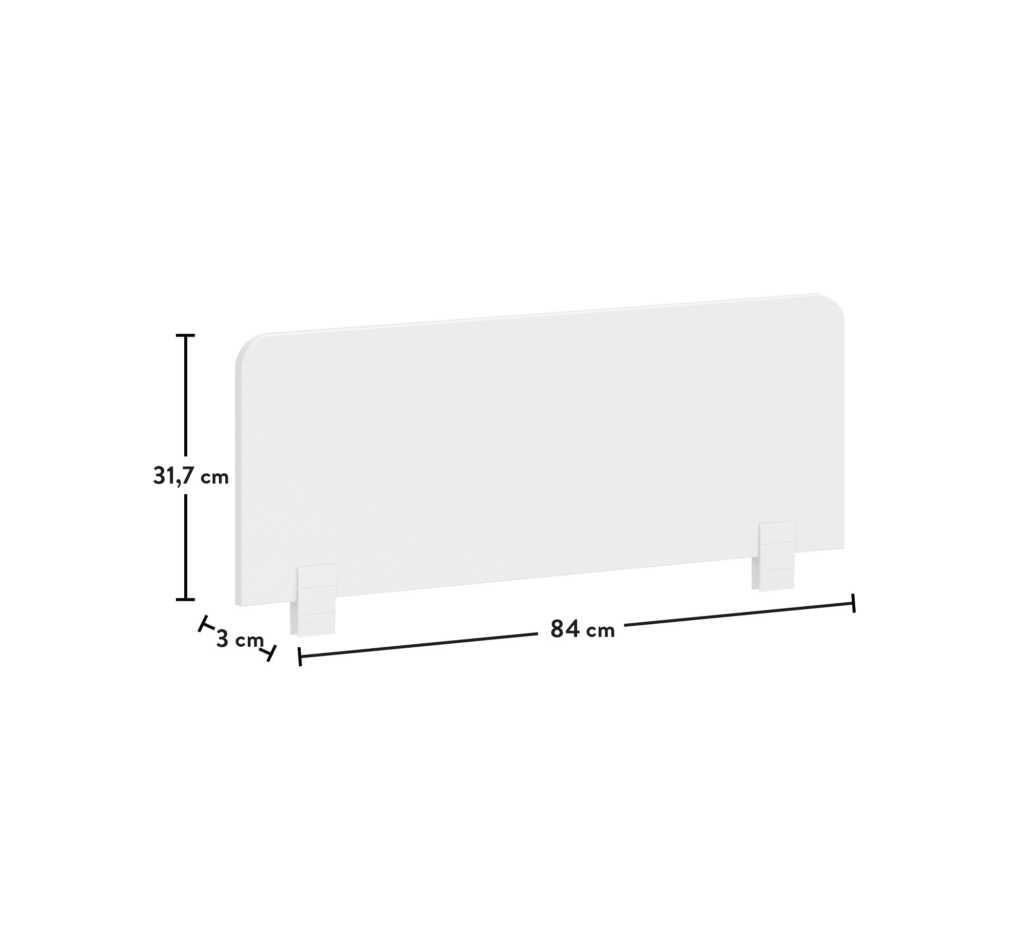 Предпазна преграда за легло «White»