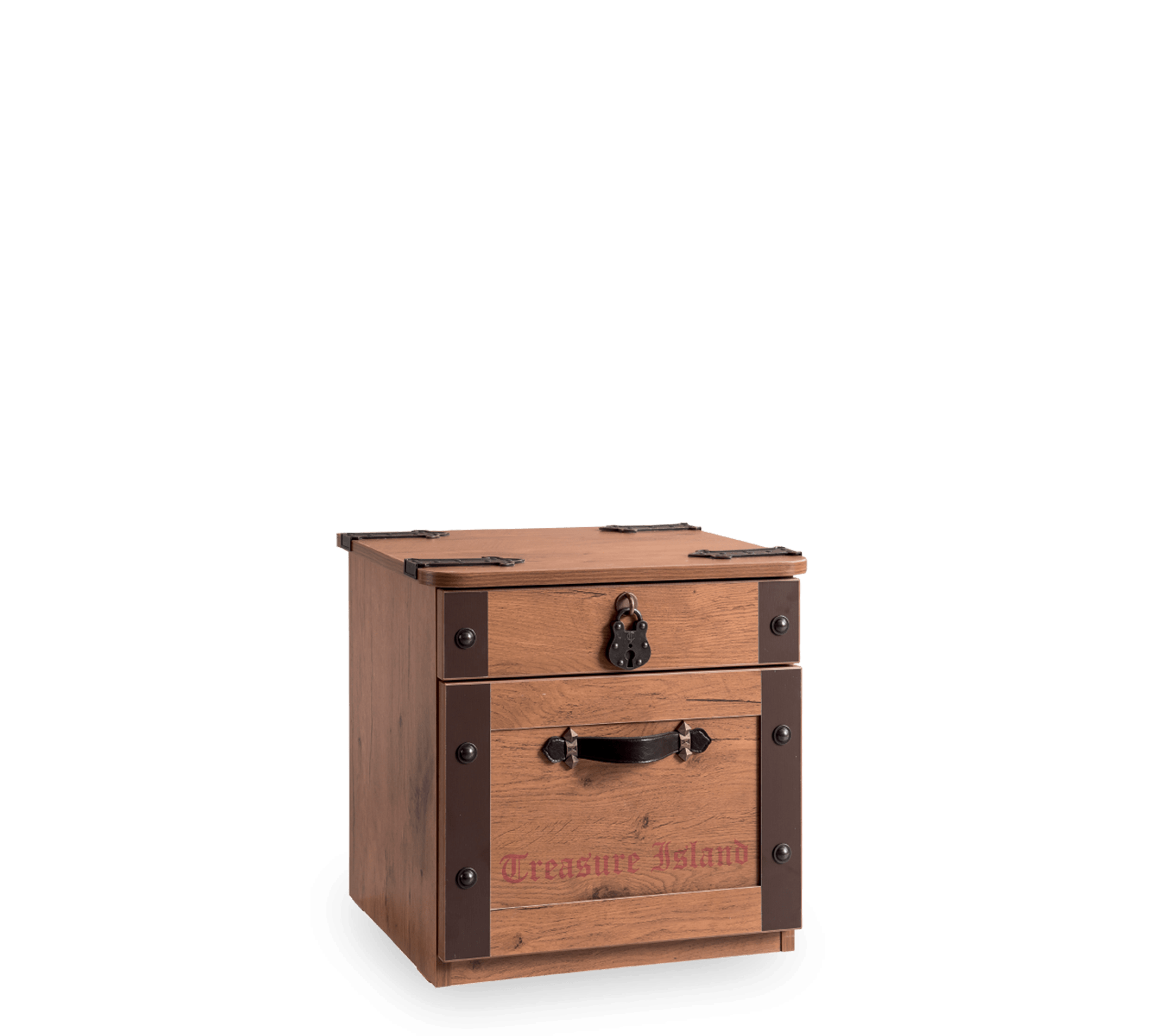 Нощно шкафче «Pirate» + две чекмеджета, размер 44х44х42см