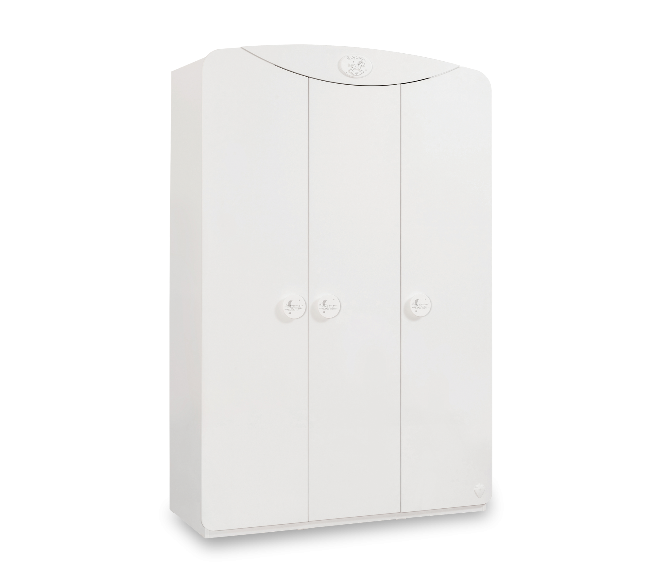 Детски трикрилен гардероб Baby Cotton Sl