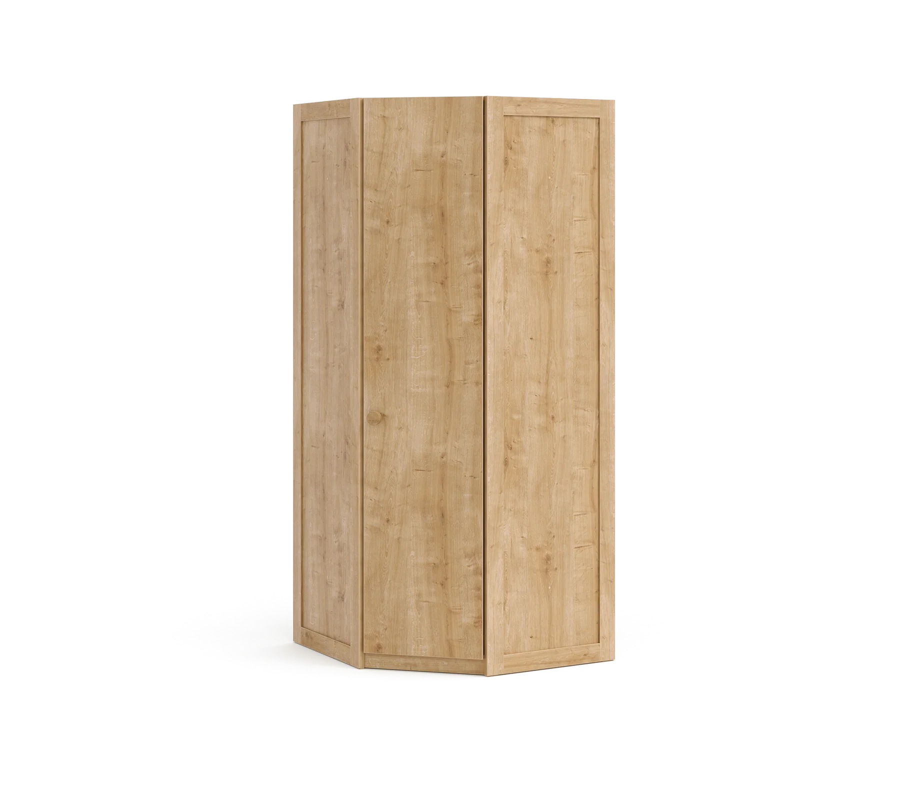 Модулен гардероб «Mocha» - 3 модула, с огледало, със защита против преобръщане и вентилация