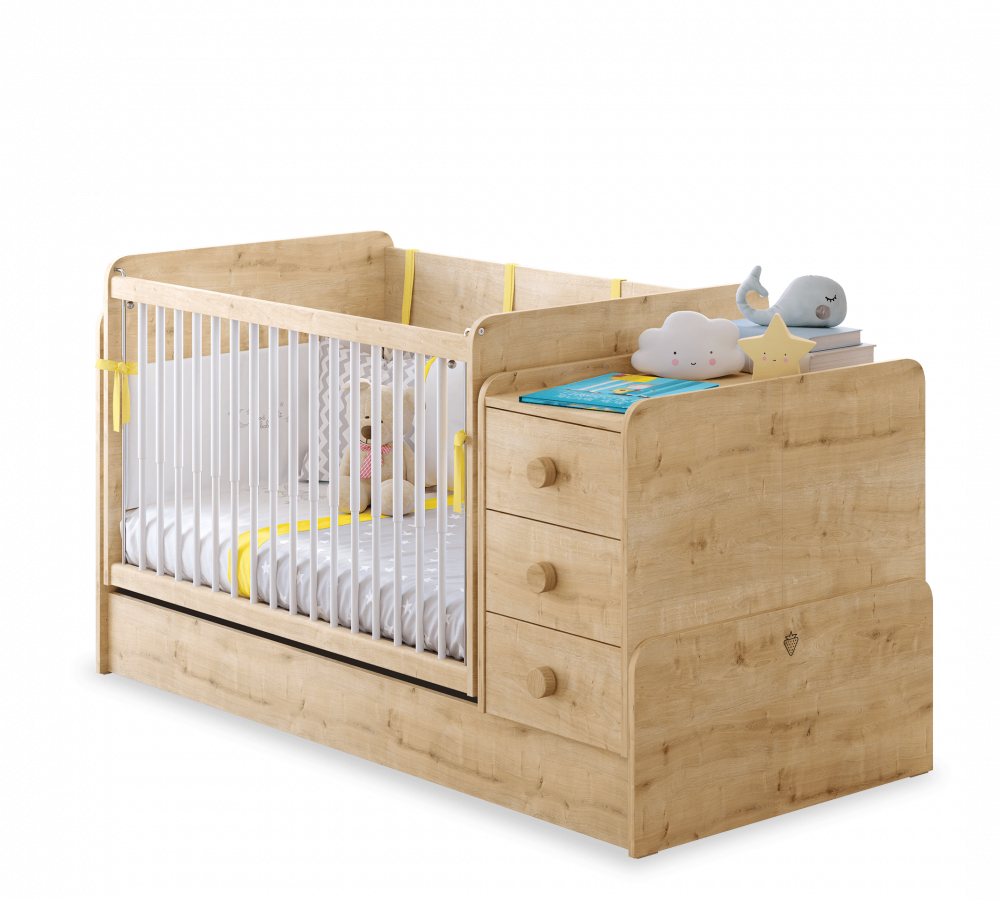 Трансформираща бебешка кошара Mocha