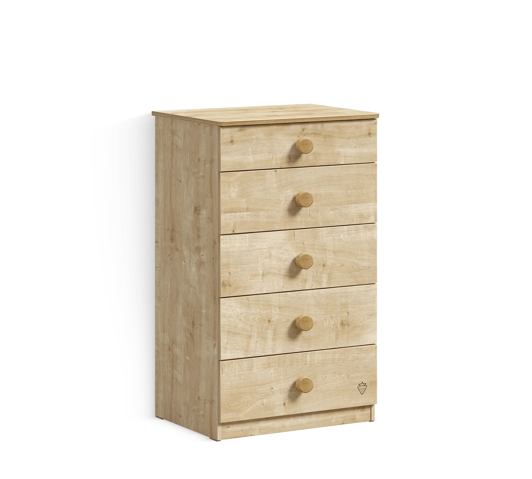 Скрин «Mocha» с пет чекмеджета, размер 63х104х49см