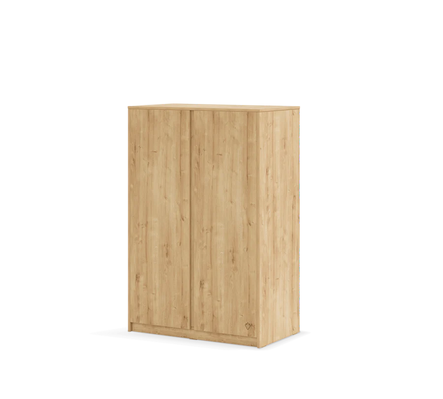 Модулно двуетажно легло «Studio» - Сет 5, с легло, бюро, гардероб и стълби с чекмеджета