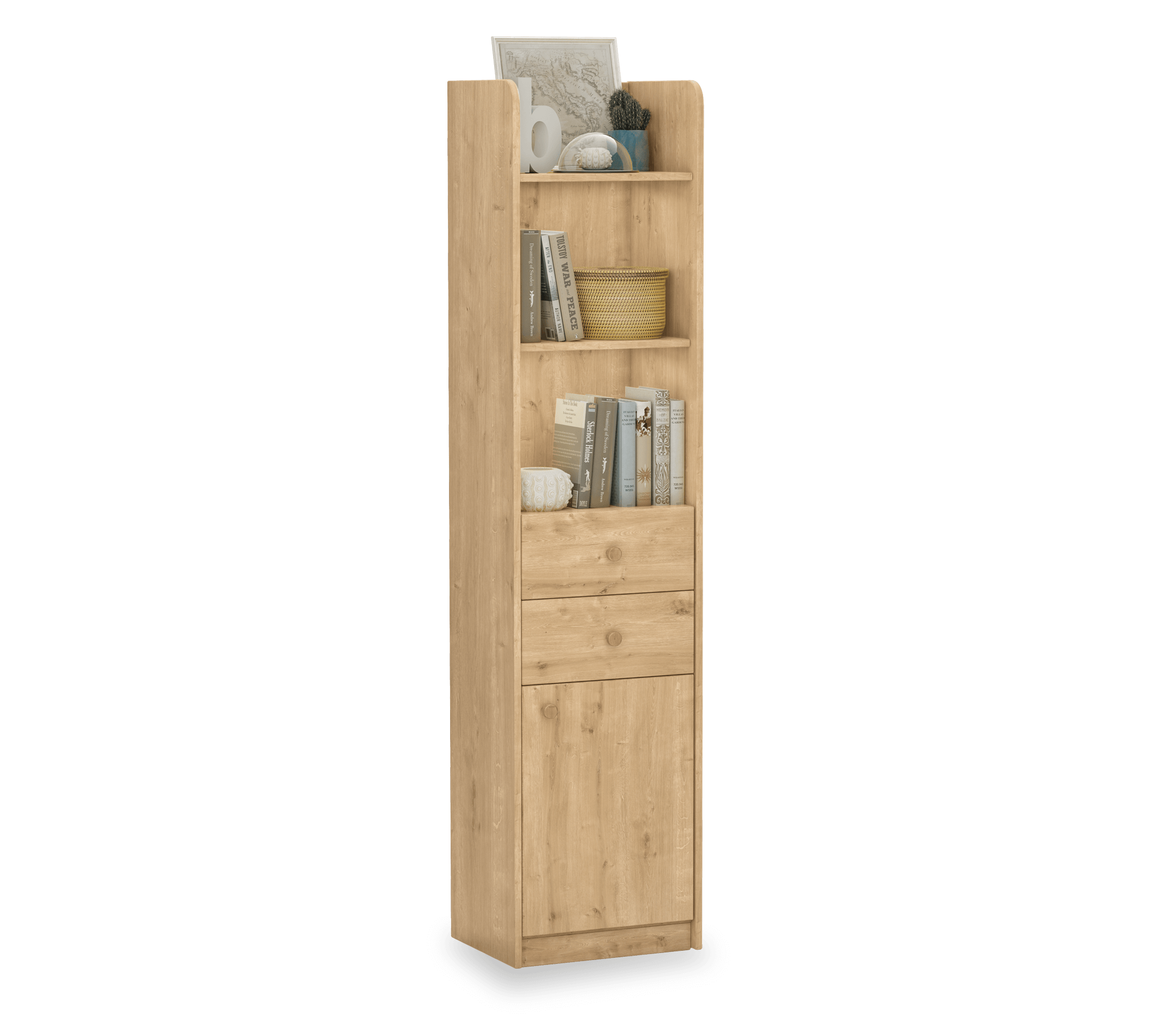 детска Библиотека с чекмеджета Mocha