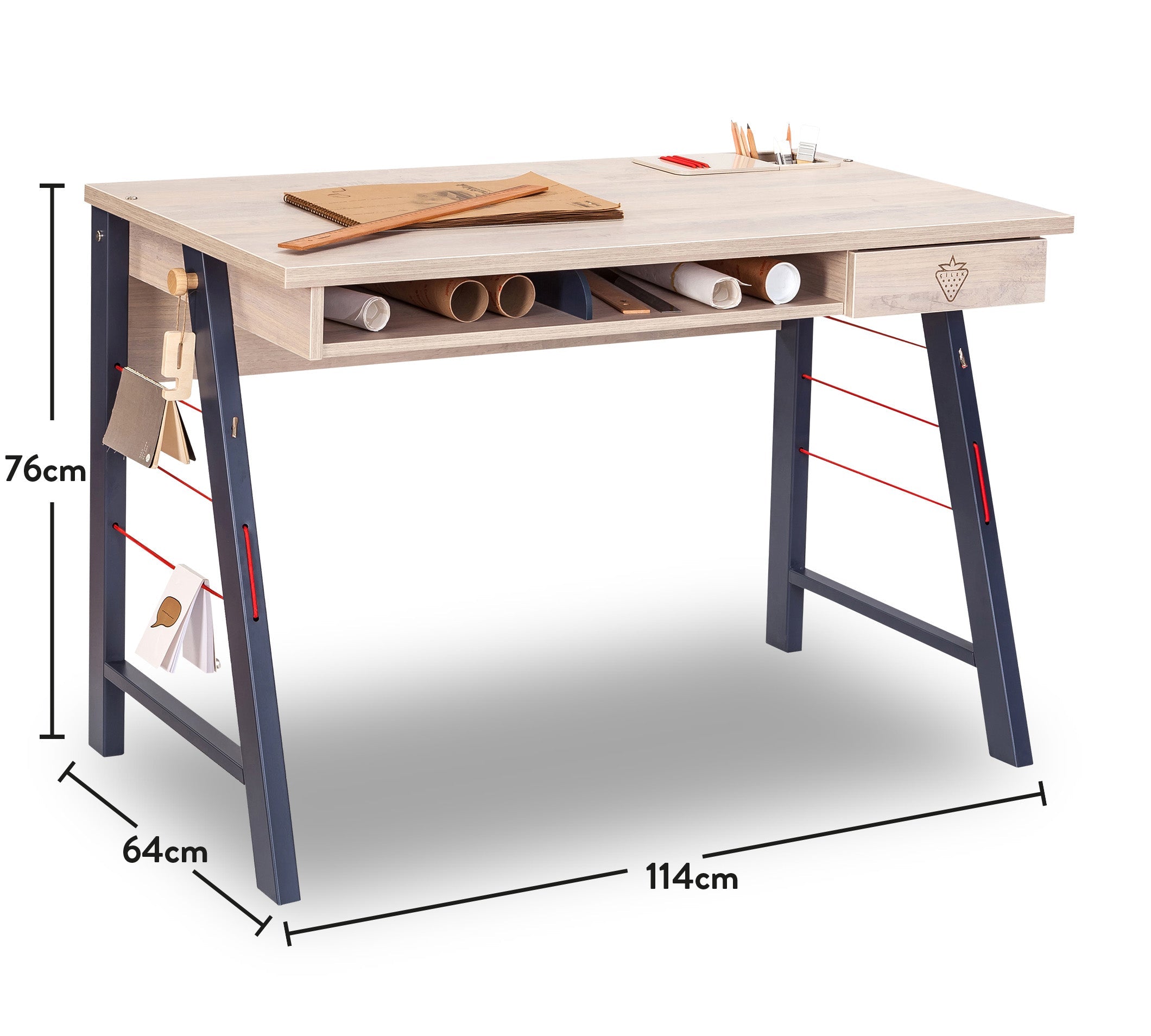 Бюро «Trio» с размер 114x76x64