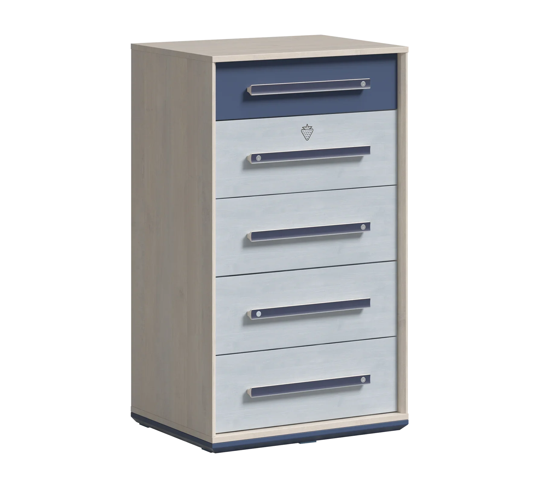 Скрин «Trio» с пет чекмеджета, размер 60х103х46см