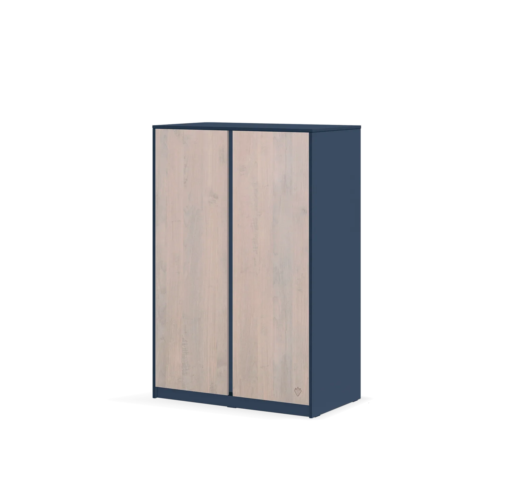 Гардероб «Studio Trio» - рафтове и лост, ширина 93см