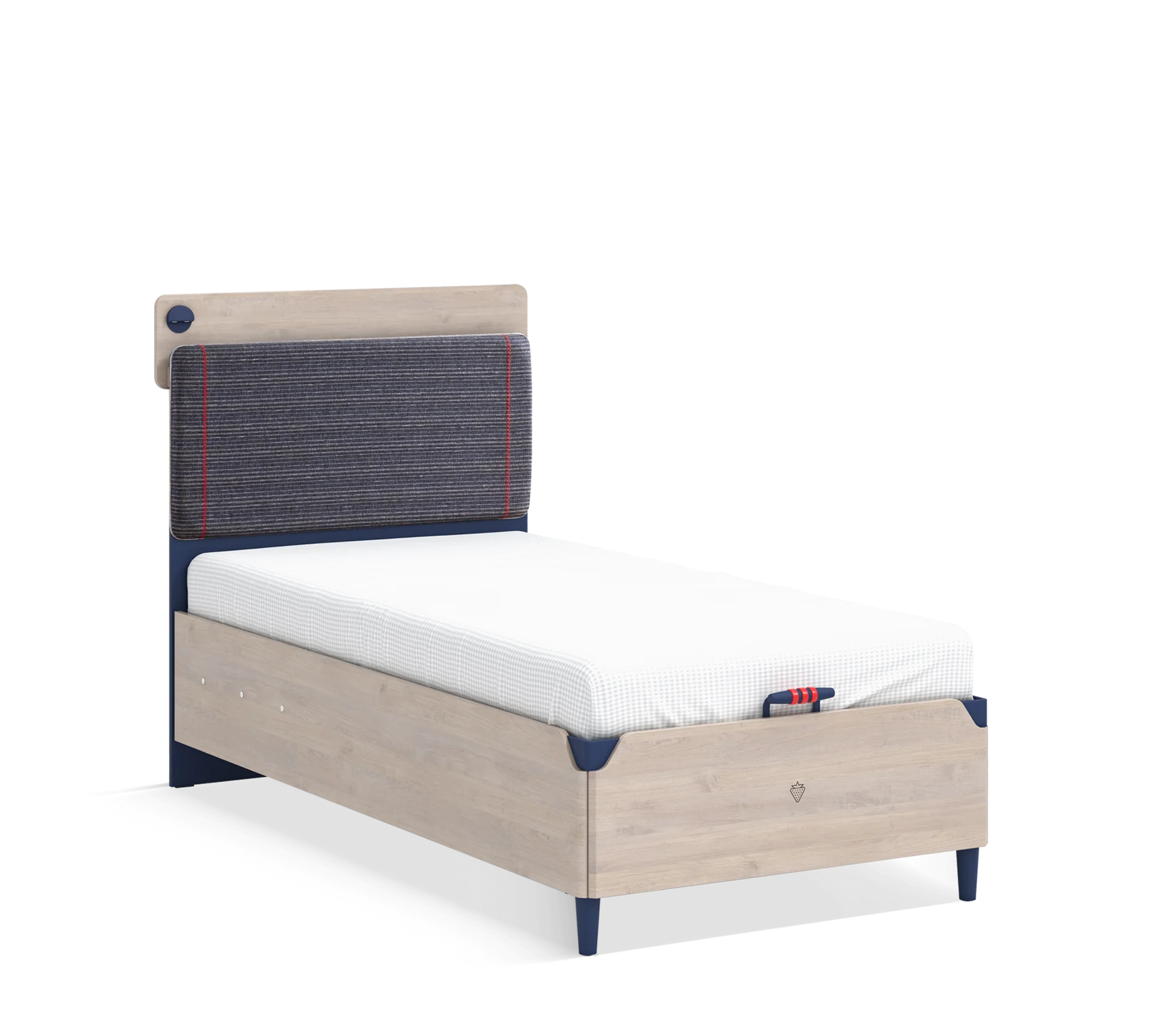 Легло «Trio» + табла - с място за съхранение, повдигащ механизъм, размер 100х200см