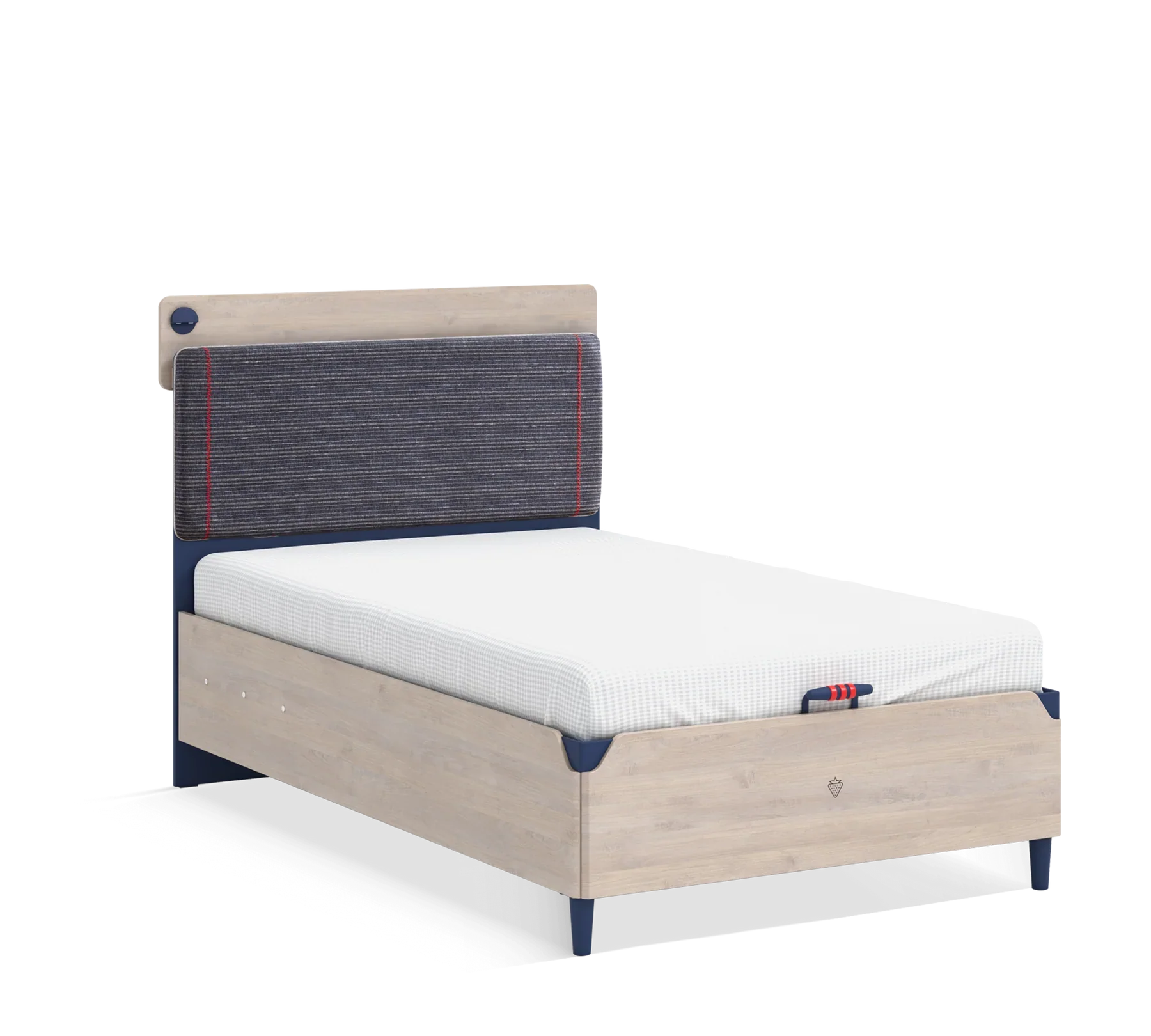 Легло «Trio» + табла - с място за съхранение, повдигащ механизъм, размер 120х200см