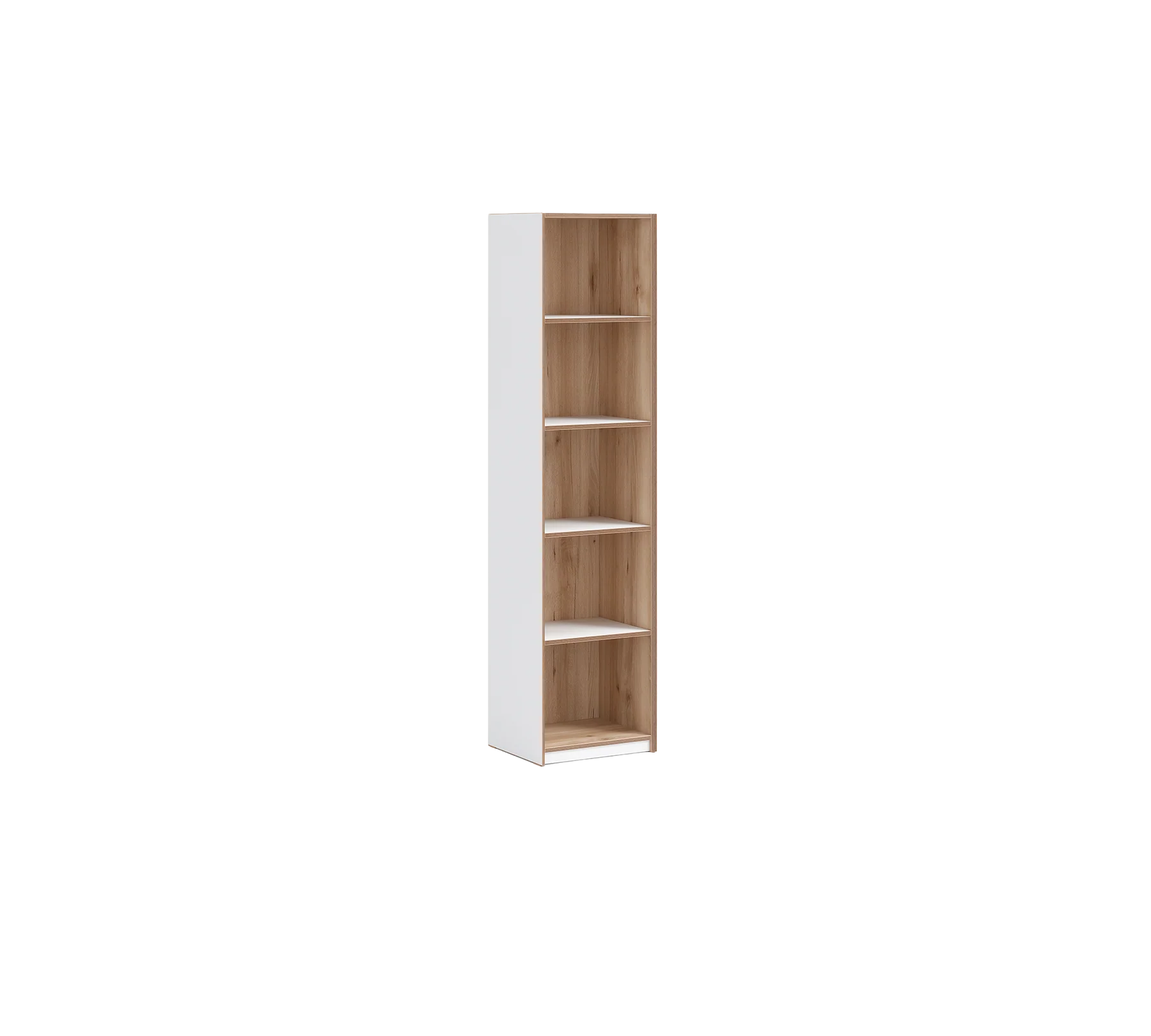 Библиотека «Modera» с рафтове, размер 44x181x38см