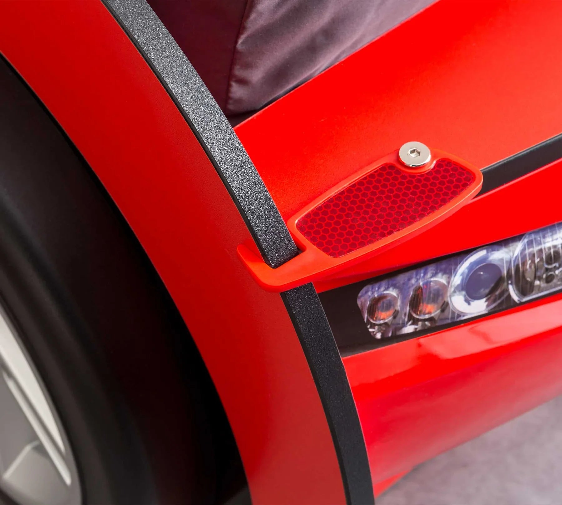 Легло-кола «Race Cup» - с издърпващо се легло, цвят червен, за матраци 90х190 и 90х180см