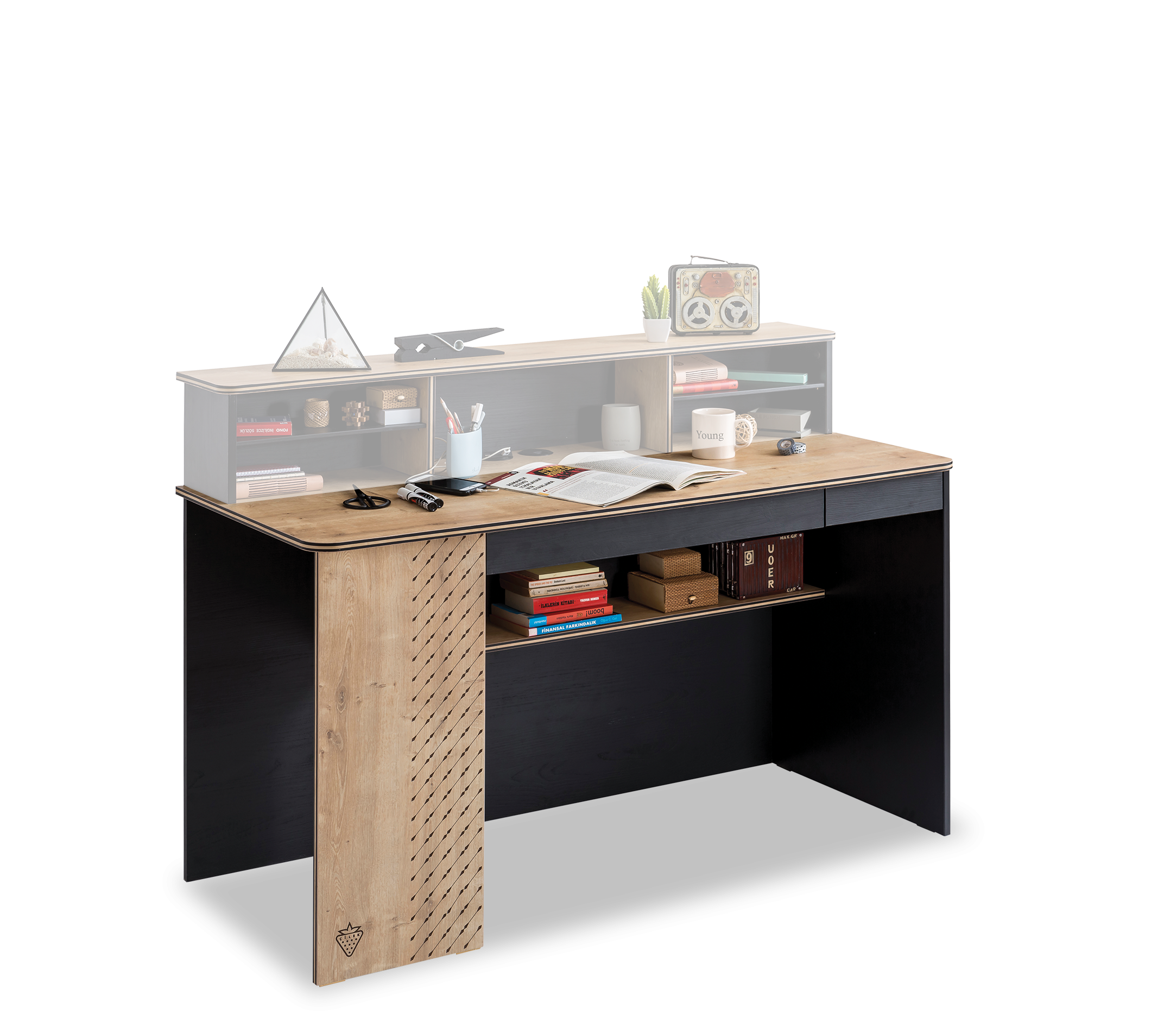 Детско Голямо бюро Black