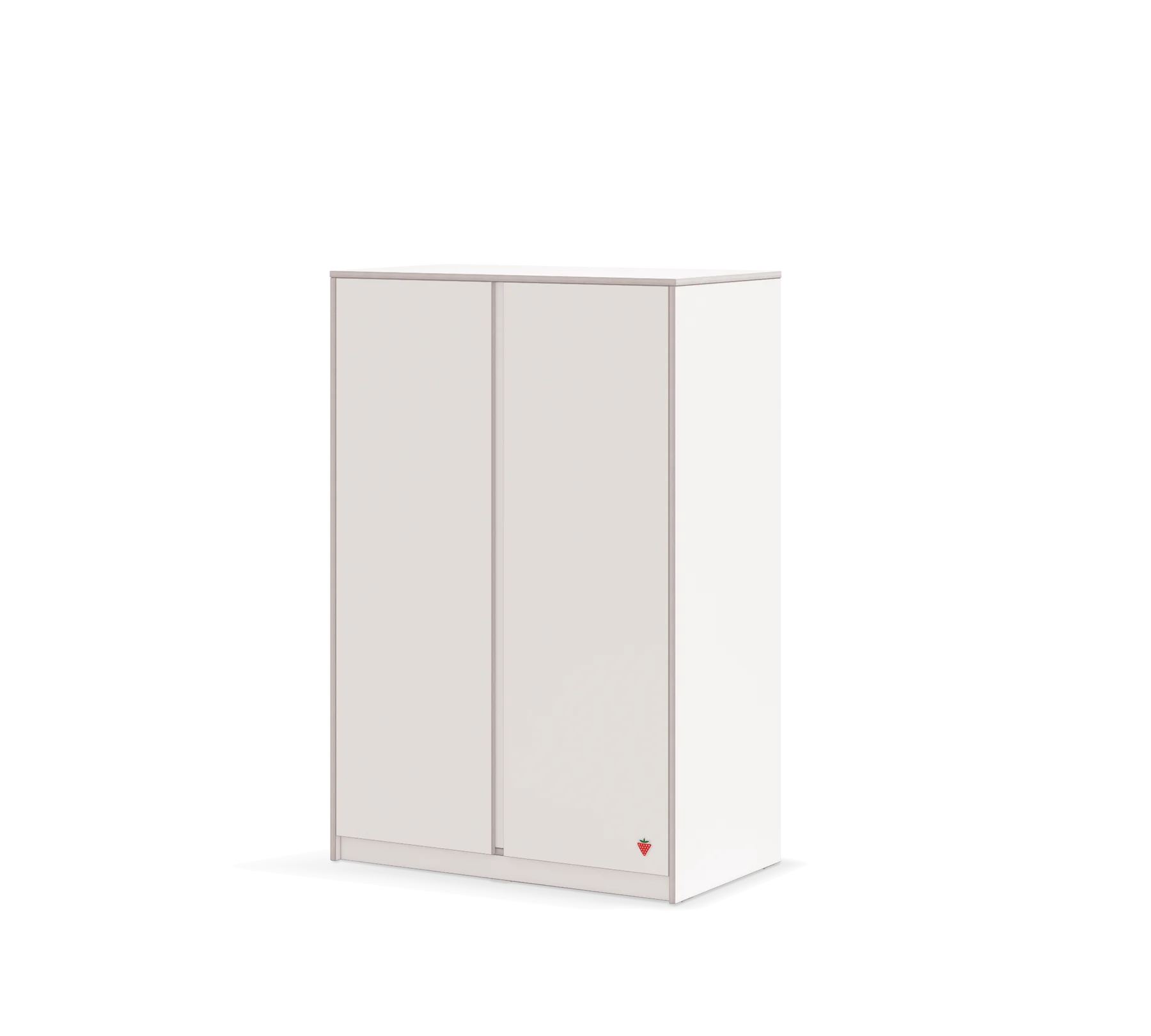 Модулно двуетажно легло «Studio White» - Сет 4, с две легла, гардероб и стълби