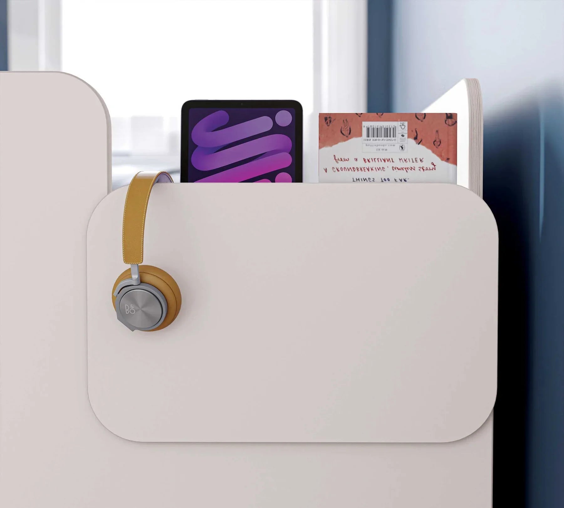 Горно легло за модулно двуетажно легло «Studio White»