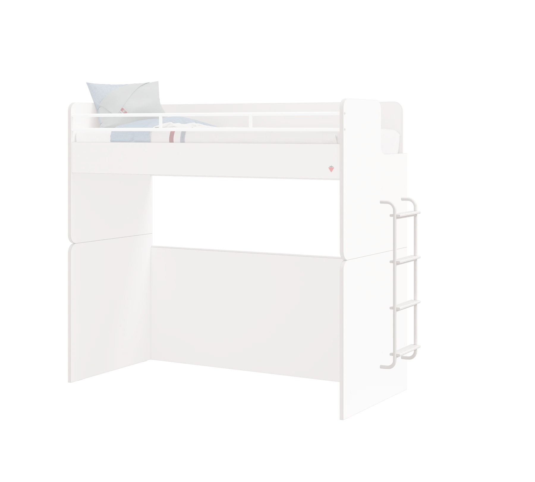 Метални стъпала Studio White