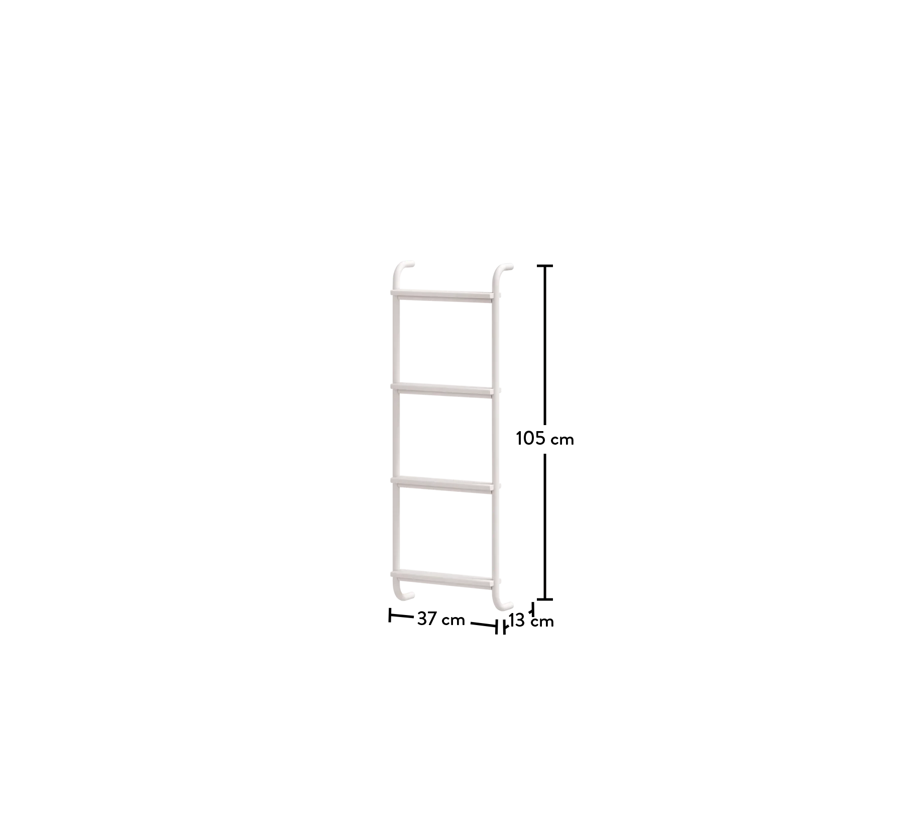 Стълба за модулно двуетажно легло «Studio White»