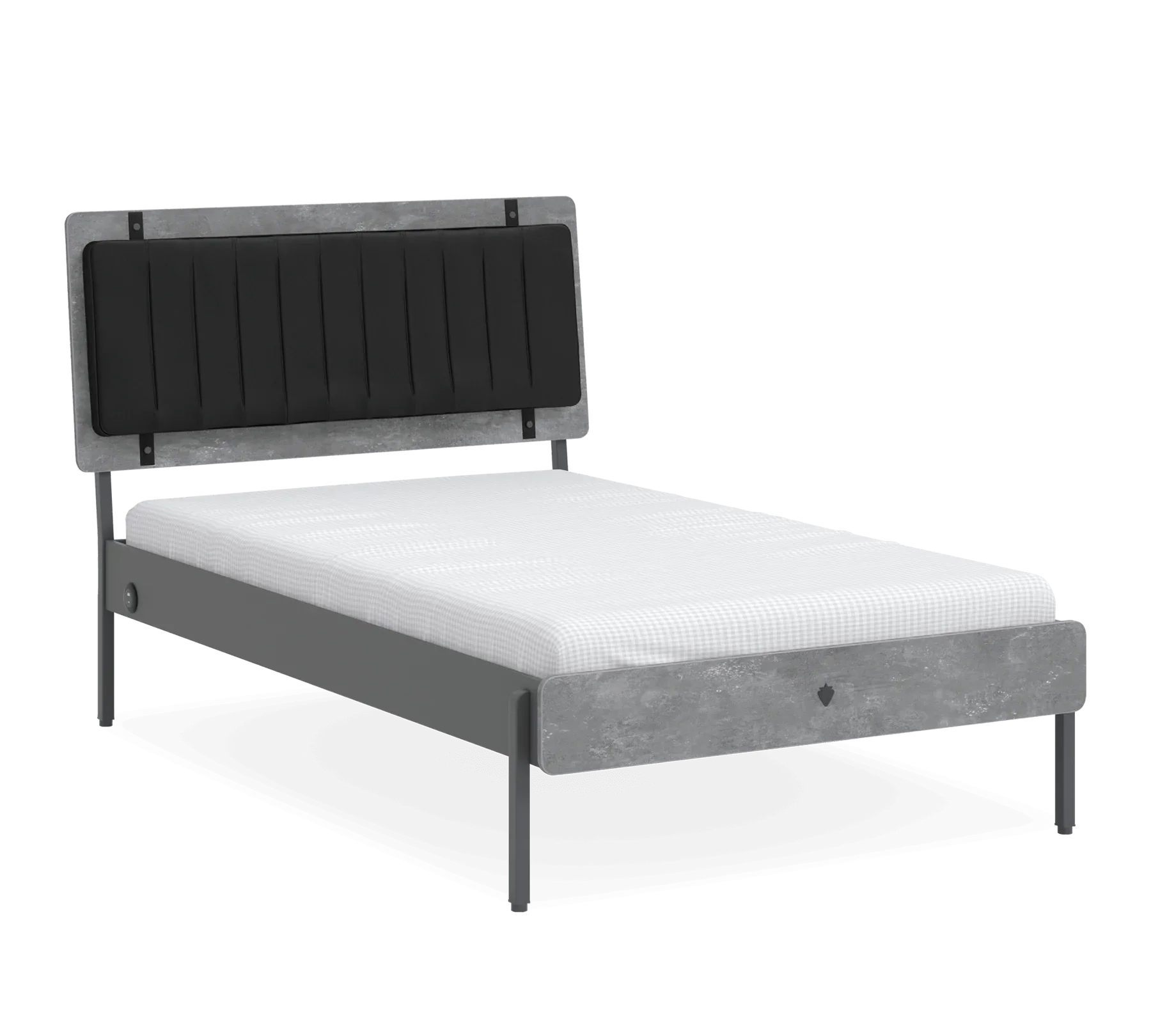 Детско легло Space Gray (120х200см)