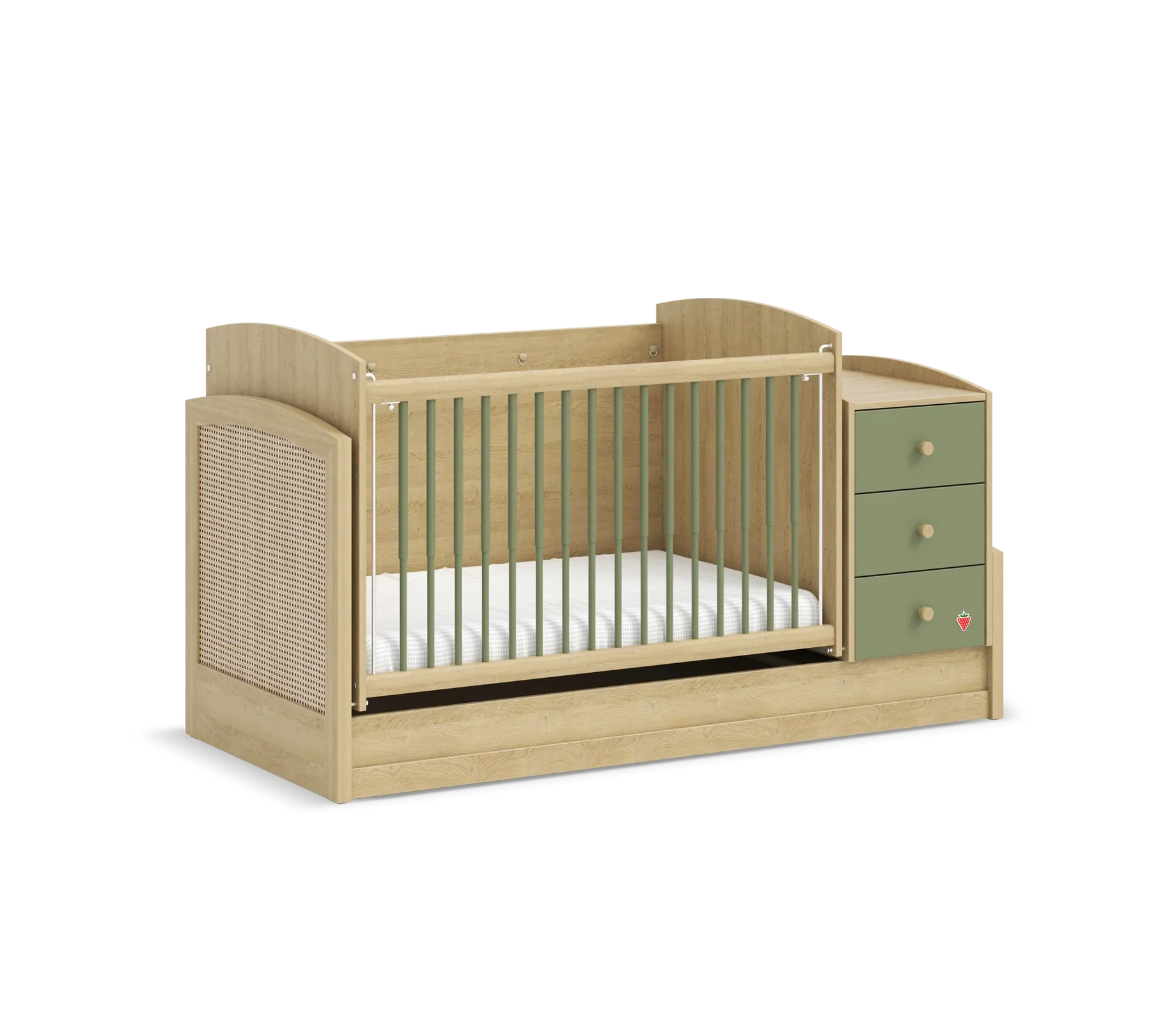 Трансформираща кошара Baby Loof (70x115-70x160cm)
