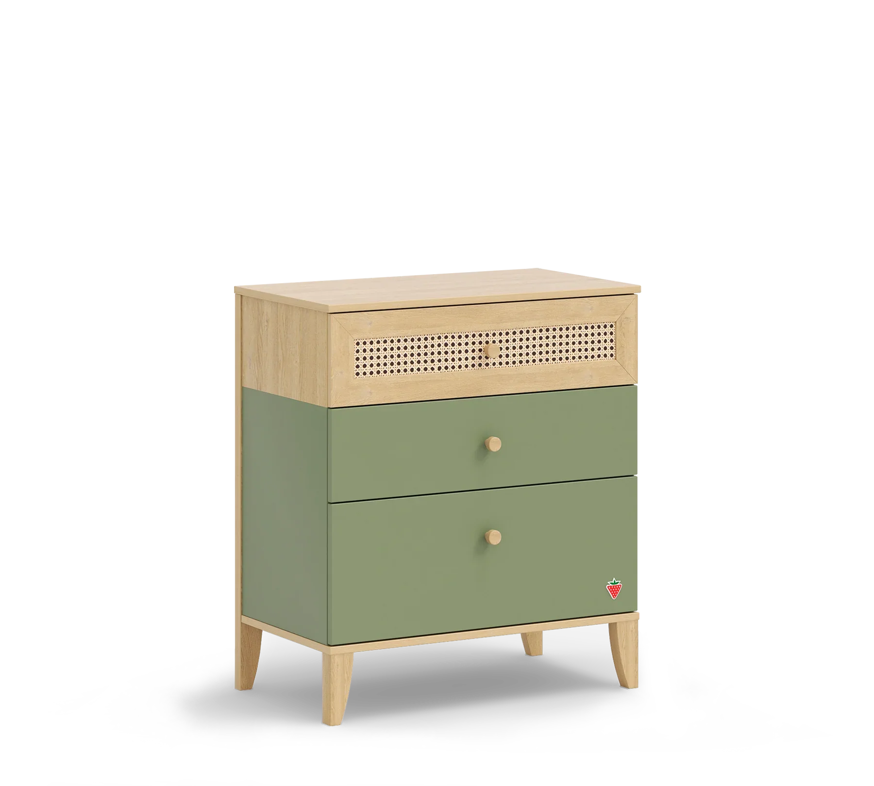 Скрин «Loof» с три чекмеджета, размер 75х85х42см