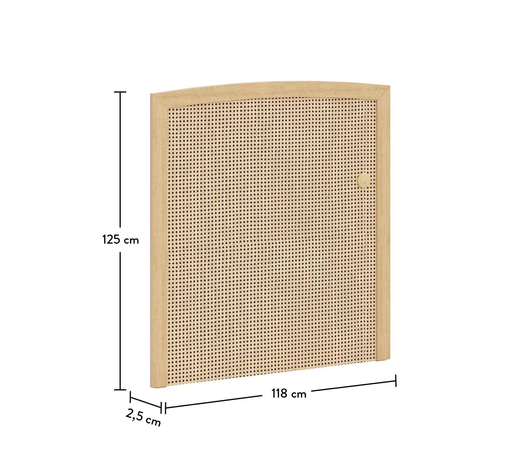 Табла за легло «Loof» с USB зарядна станция