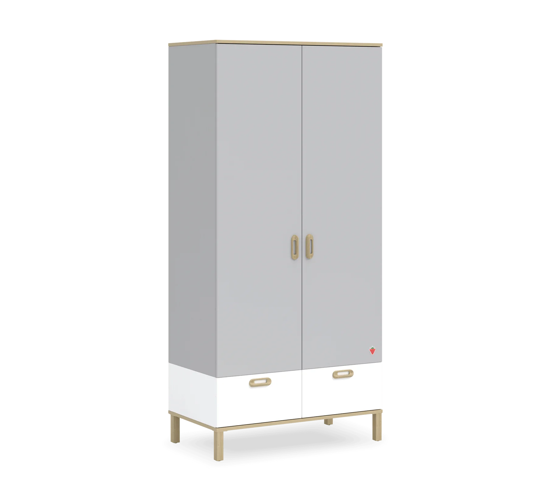 Двукрилен гардероб «Mino» - чекмеджета, ширина 95см