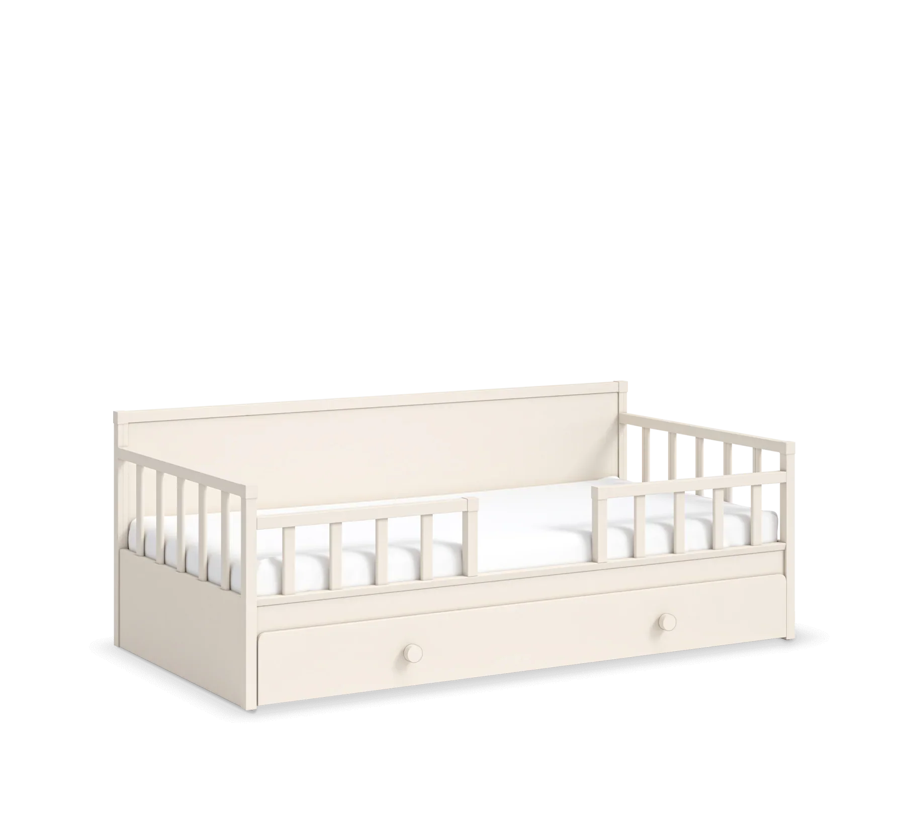 Издърпващо се легло, цвят Крем - за дневно легло, за матрак 90х190см