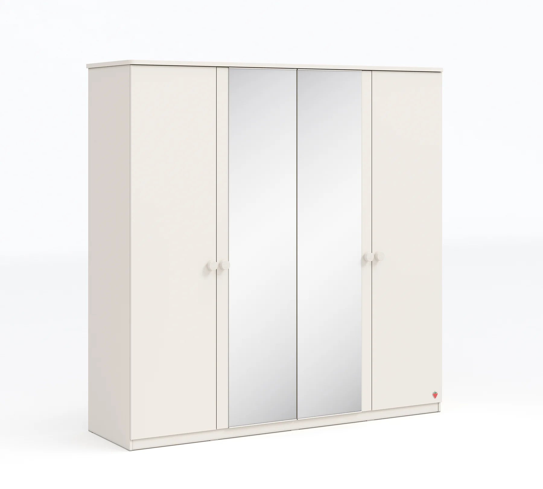 Четирикрилен гардероб «Varia» - ширина 205см