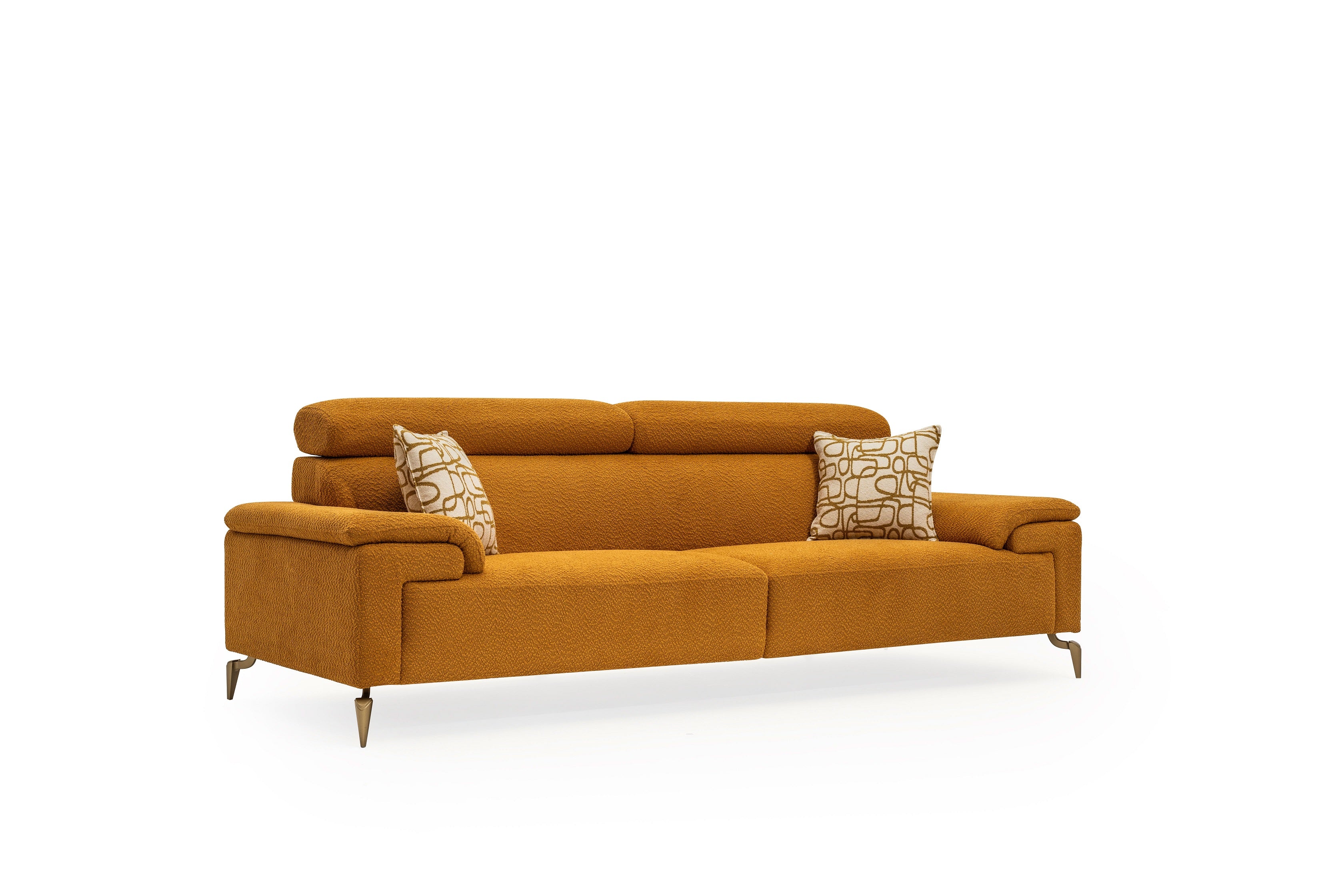 Tриместен диван «Loren» + 2 декоративни възглавници, ширина 250см