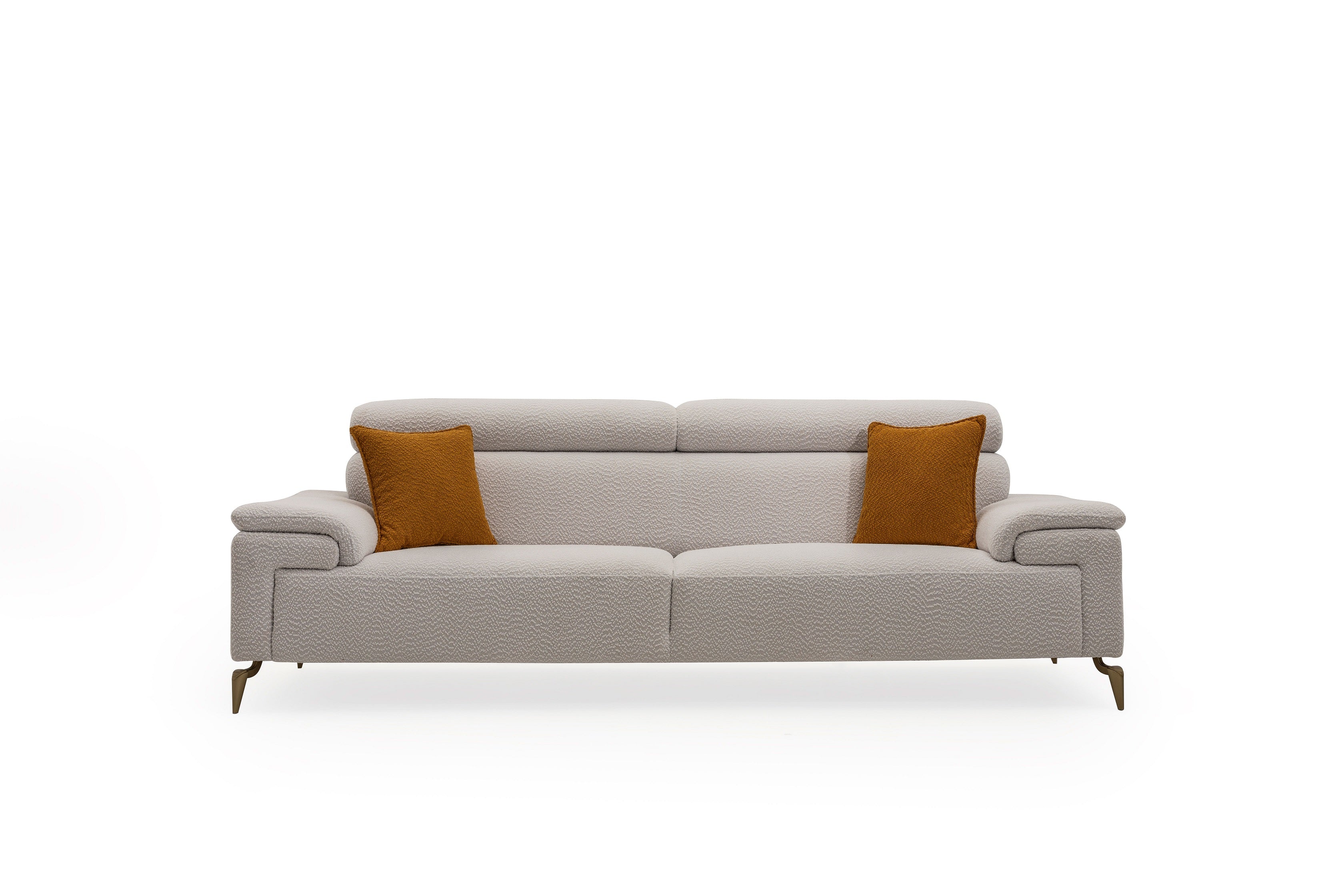 Tриместен диван «Loren» + 2 декоративни възглавници, ширина 250см