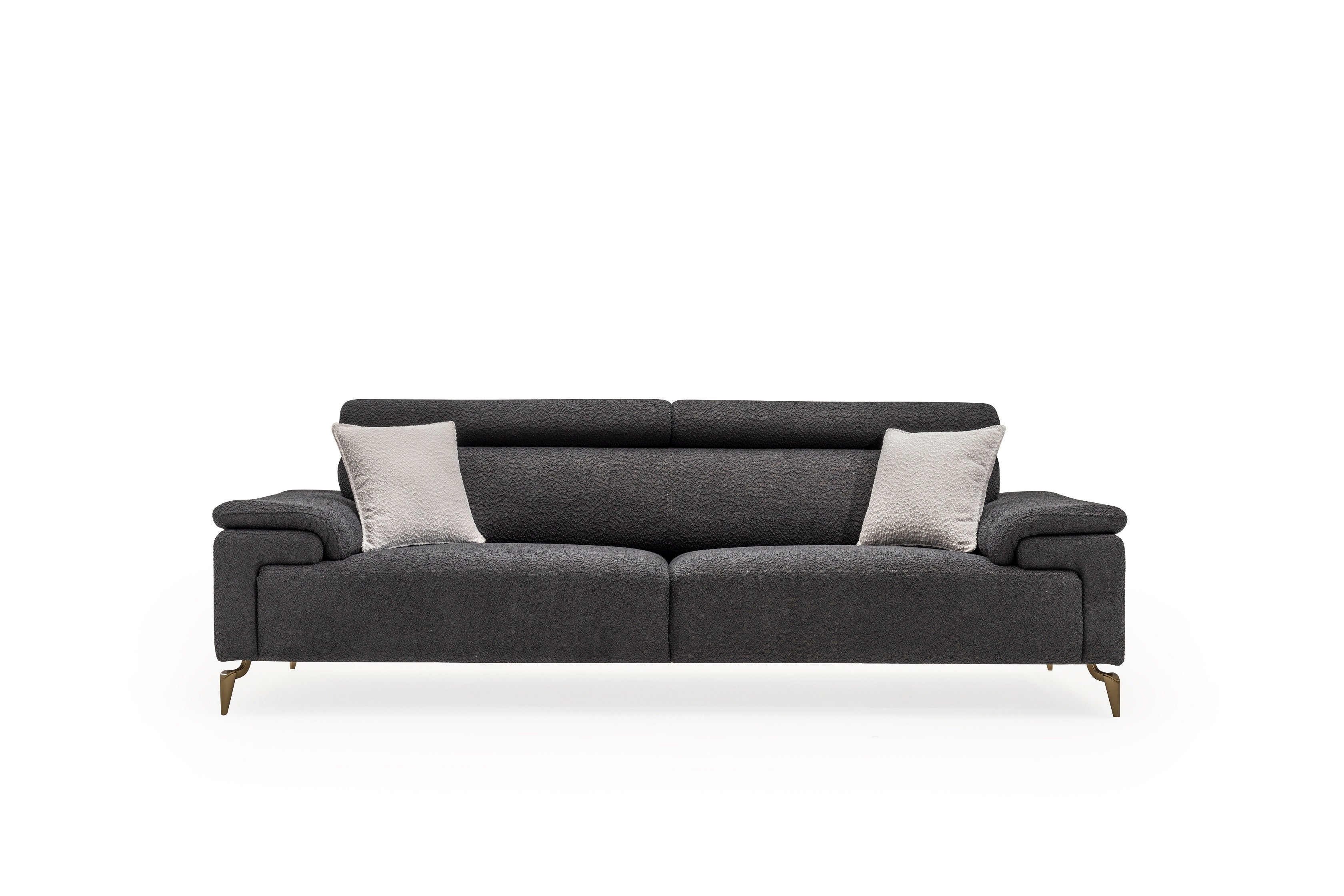 Tриместен диван «Loren» + 2 декоративни възглавници, ширина 250см