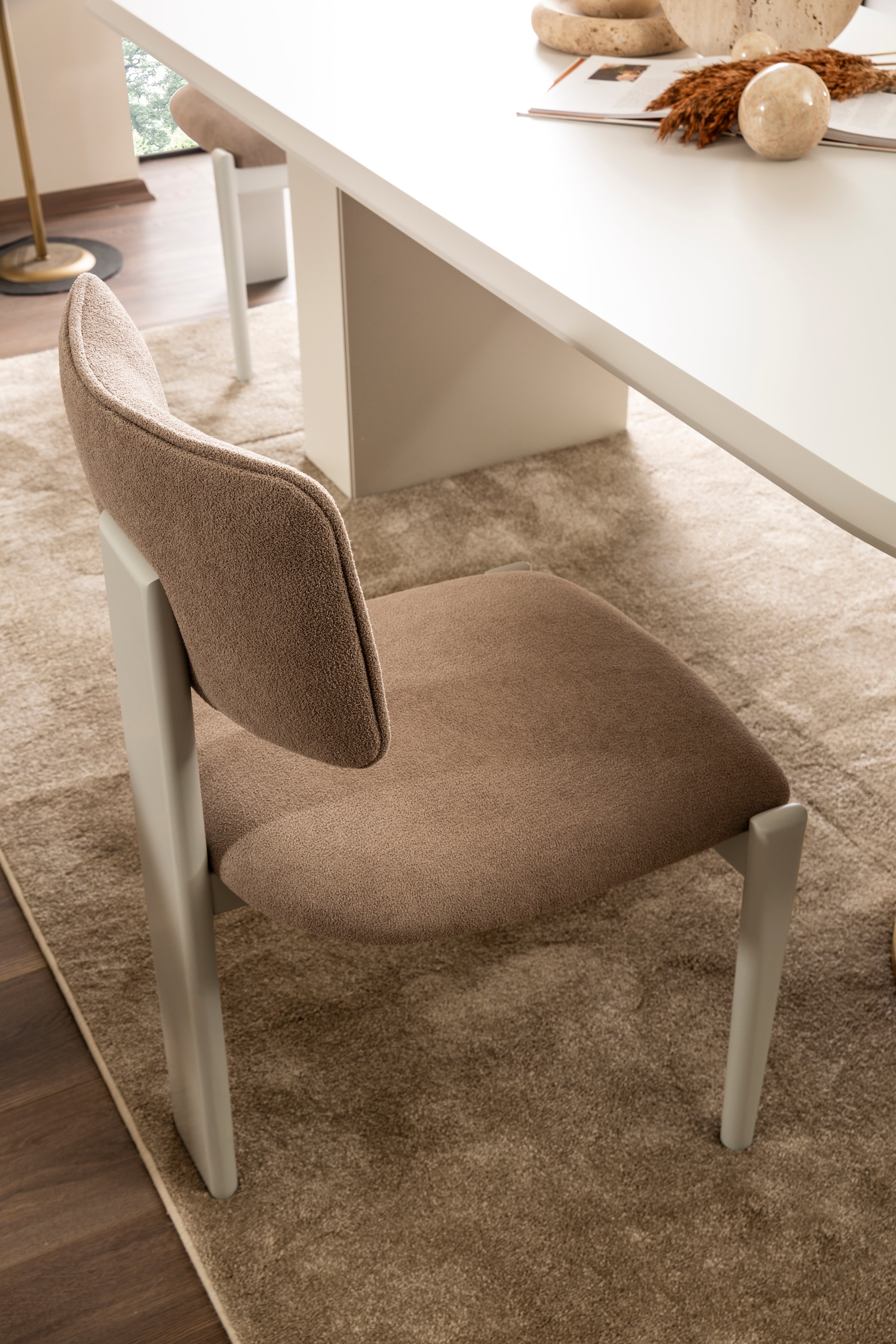 Трапезен стол «Milas» с тапицерия