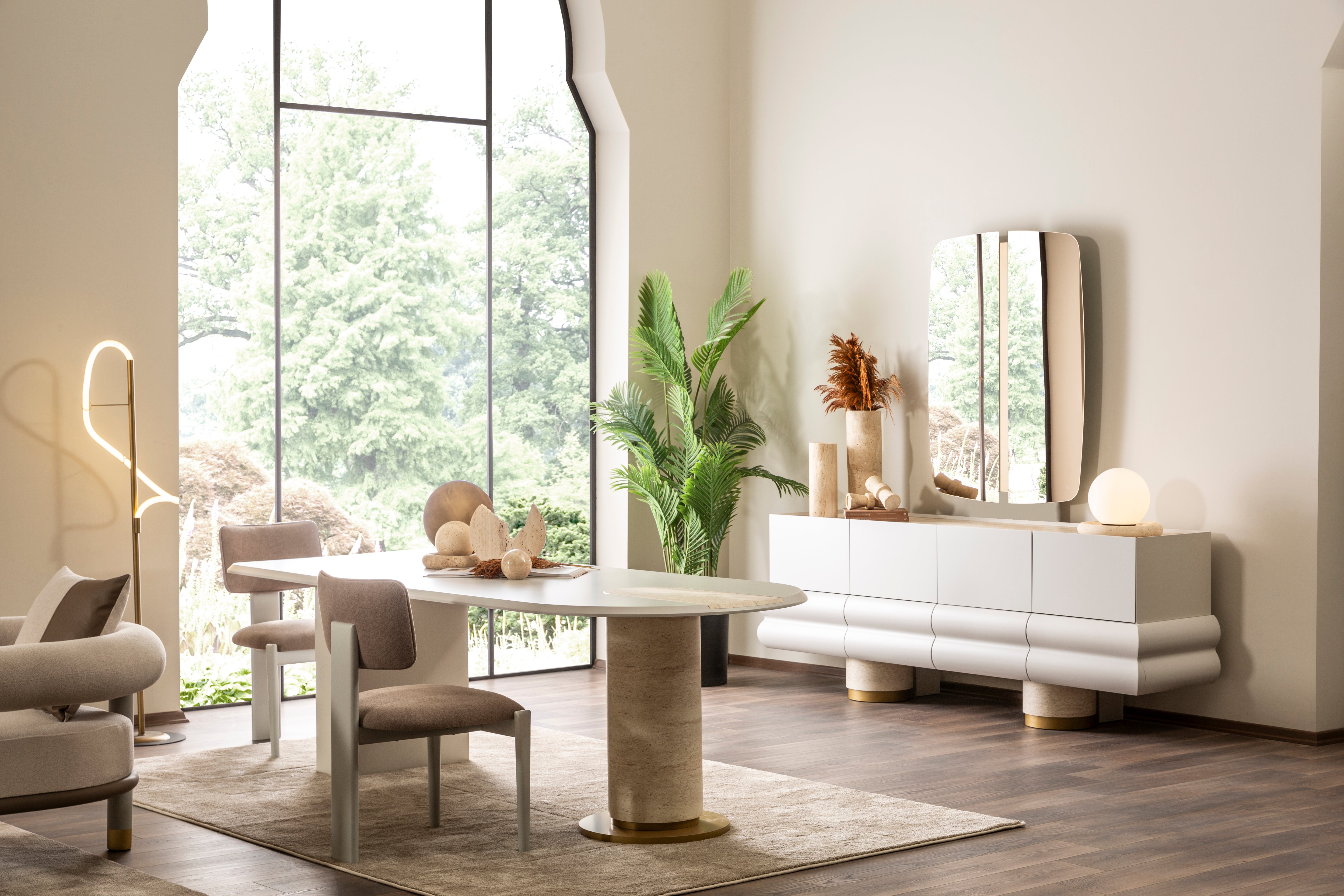 Трапезна маса «Milas» с размер 240х76х100см