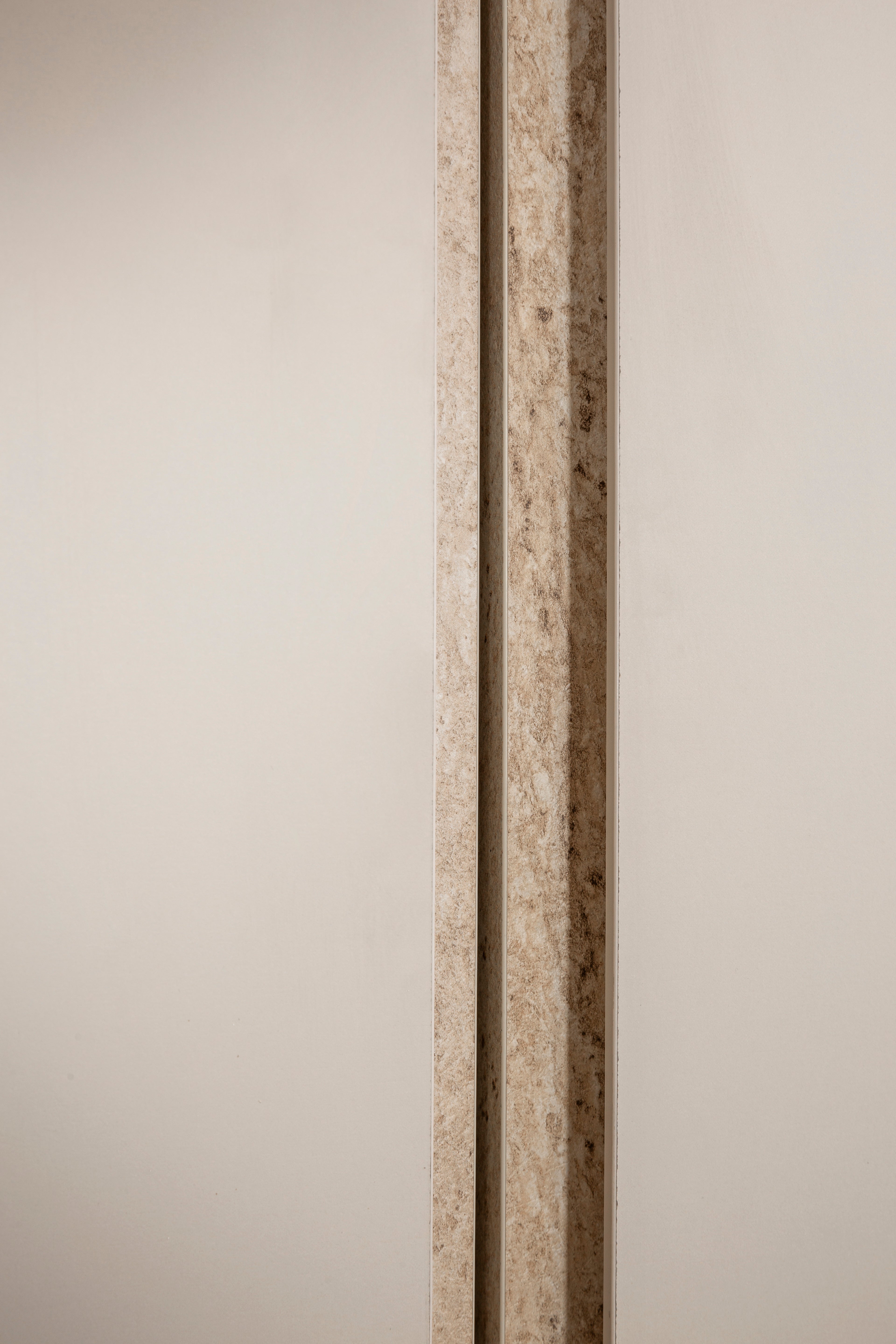 Шесткрилен гардероб «Milas» + LED осветление, стъклени врати, ширина 269см