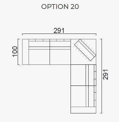 68 готови конфигурации на модулен разтегателен диван «Air Cavalli Relax»