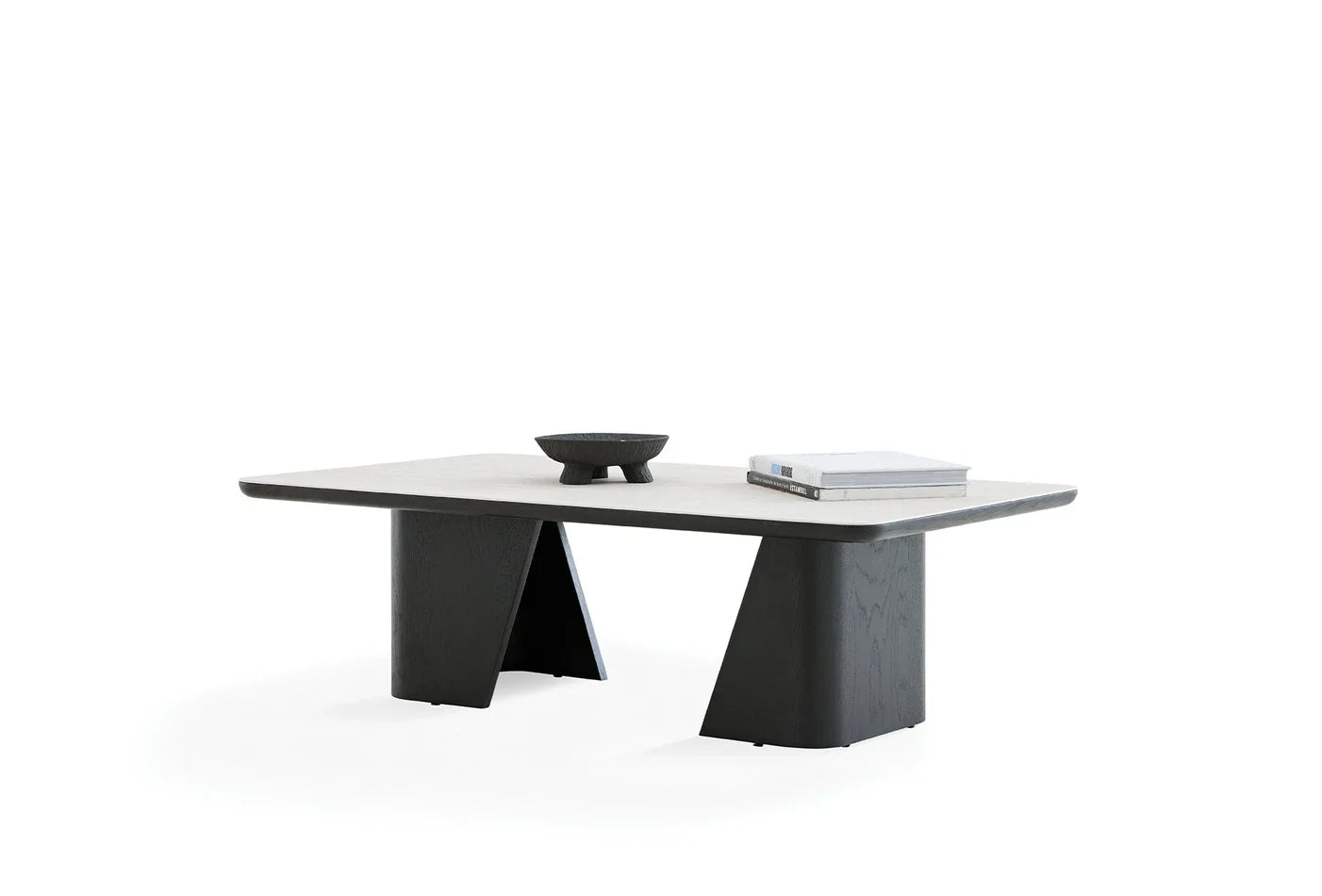 Холна маса «Austin» с травертин, с размер 120х31х70см