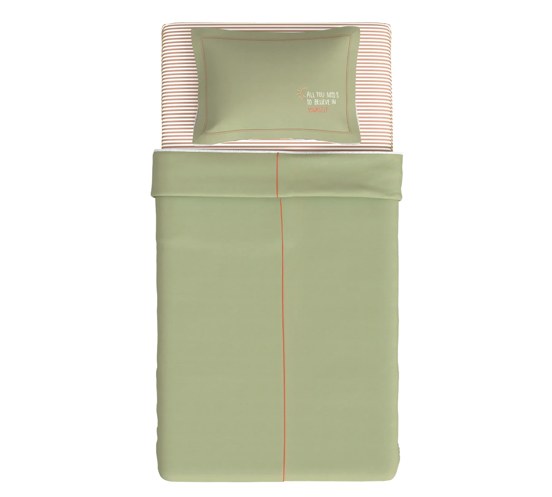 Детски спален комплект «Loof» - 3 части, памук, ранфорс