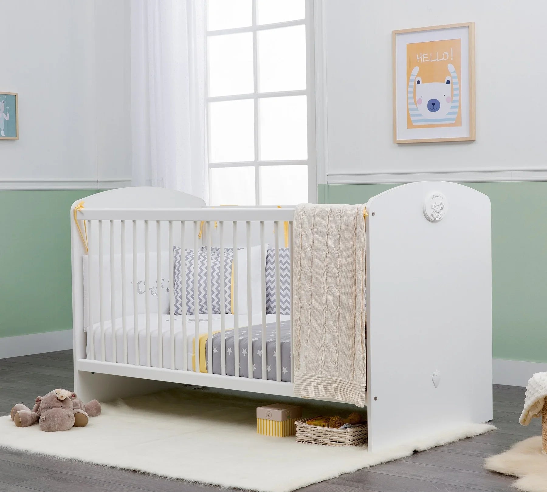 Бебешки спален комплект «Happy Nights» с размер 60x120см