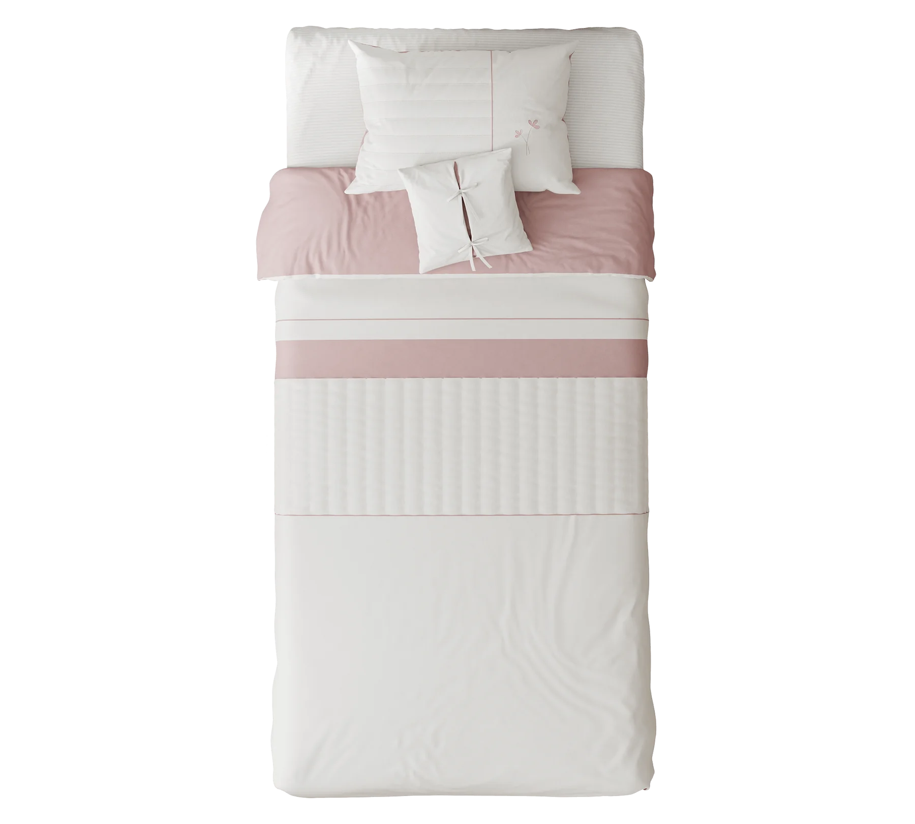 Покривало за легло «Rossy» + калъфка, размер 100-120см