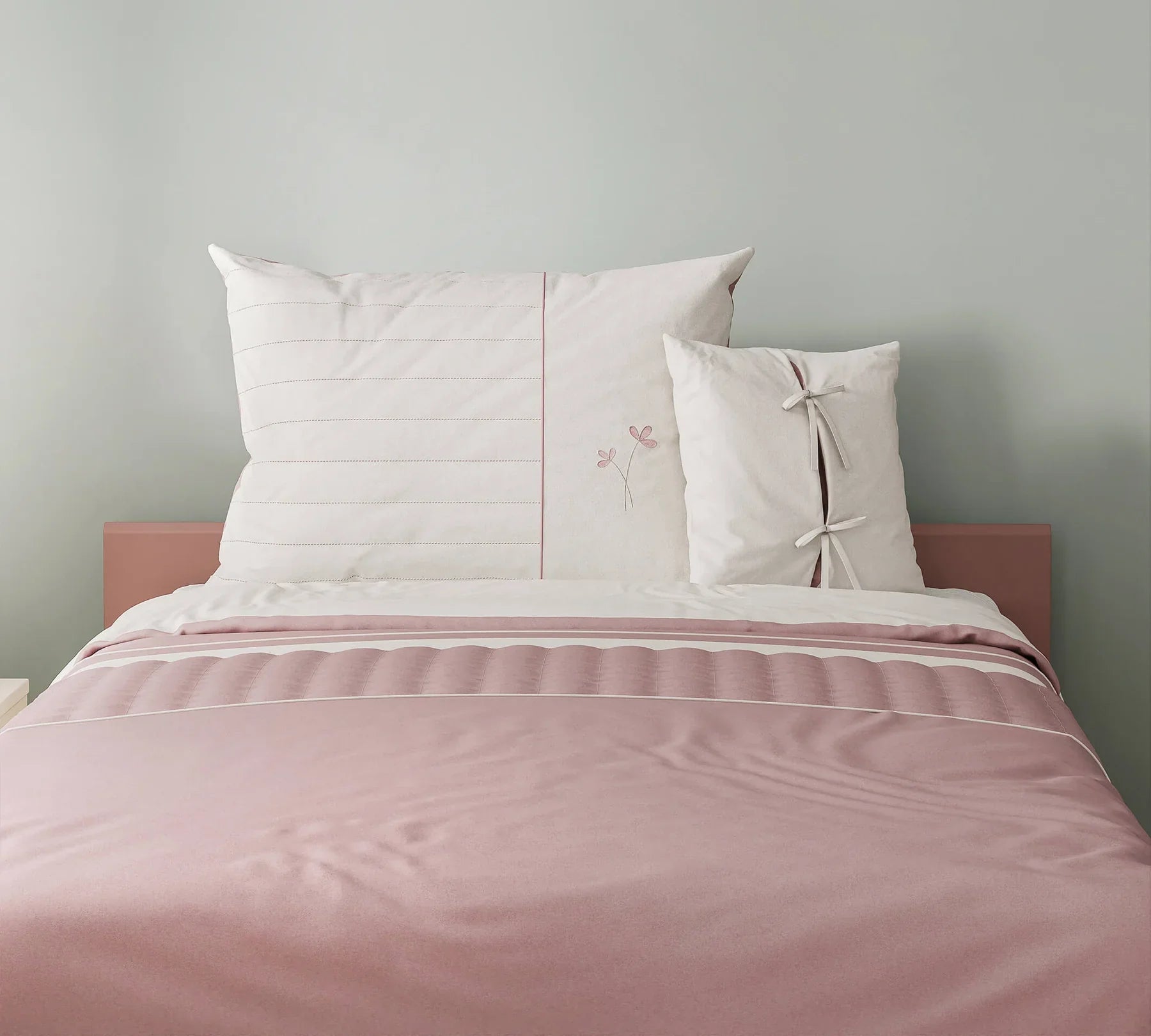 Покривало за легло «Rossy» + калъфка, размер 100-120см