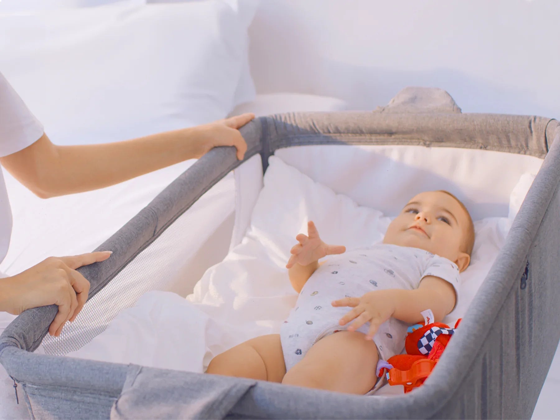 Бебешка кошара - люлка «Rocking Mother»