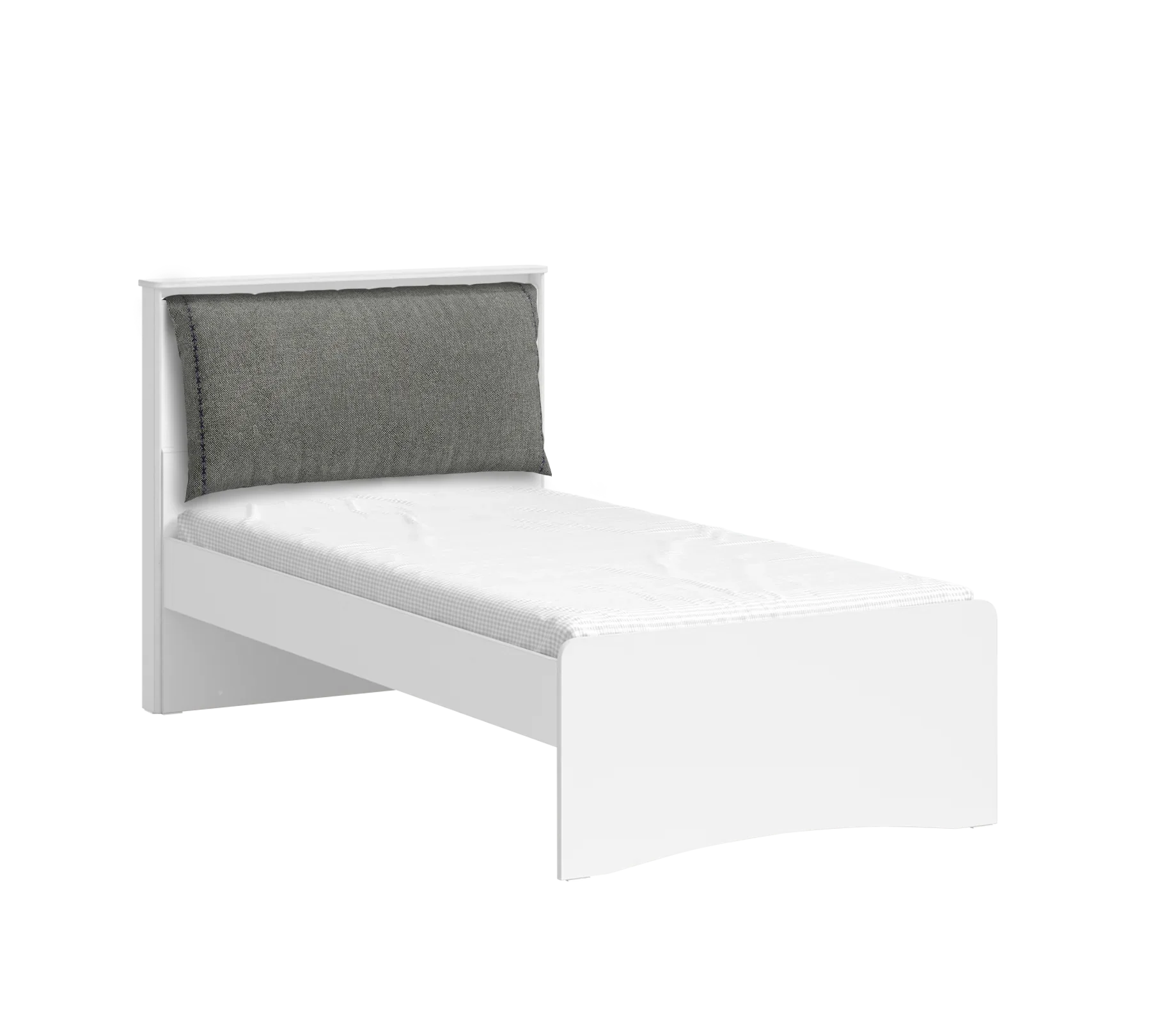 Възглавница за табла Anthracite-Grey (100x200см)