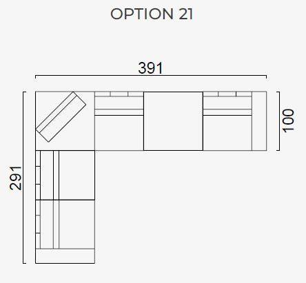 68 готови конфигурации на модулен разтегателен диван «Air Cavalli Relax»