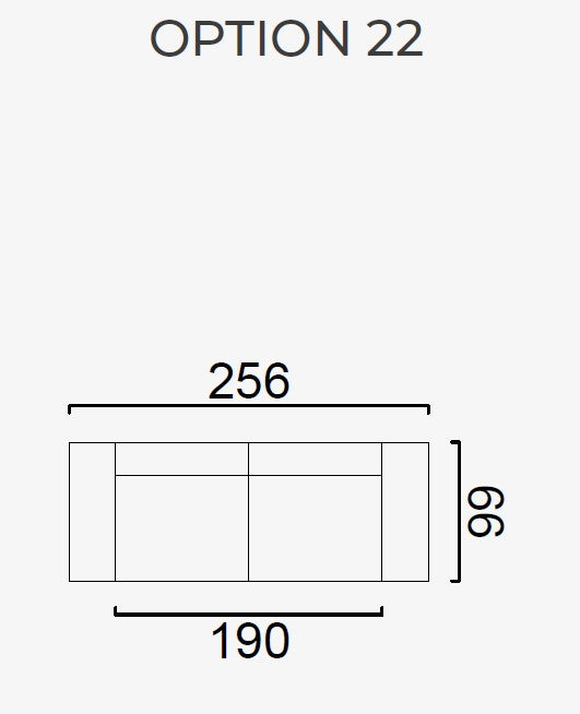 86 готови конфигурации на модулен диван «Cubic»