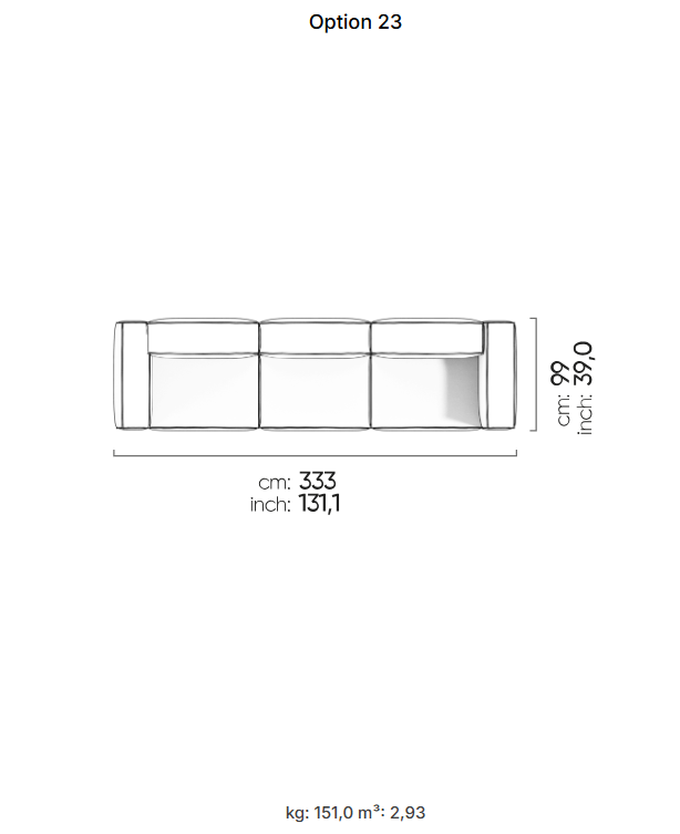 64 готови конфигурации на модулен диван «Plus Poufy»