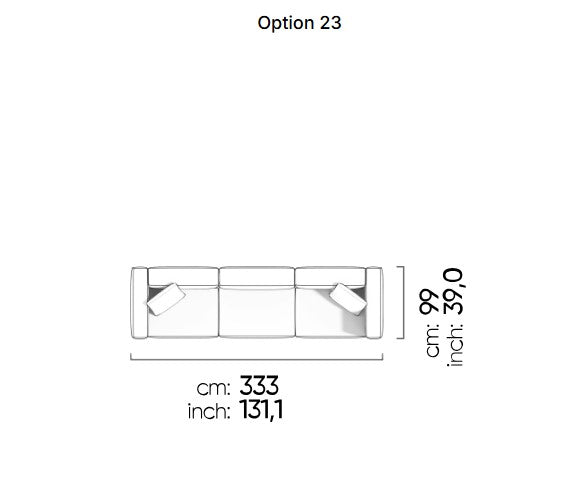 113 готови конфигурации на модулен диван «Cubic»