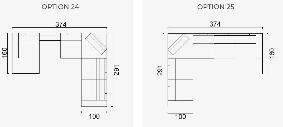 68 готови конфигурации на модулен разтегателен диван «Air Cavalli Relax»