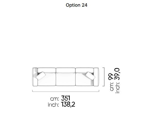113 готови конфигурации на модулен диван «Cubic»