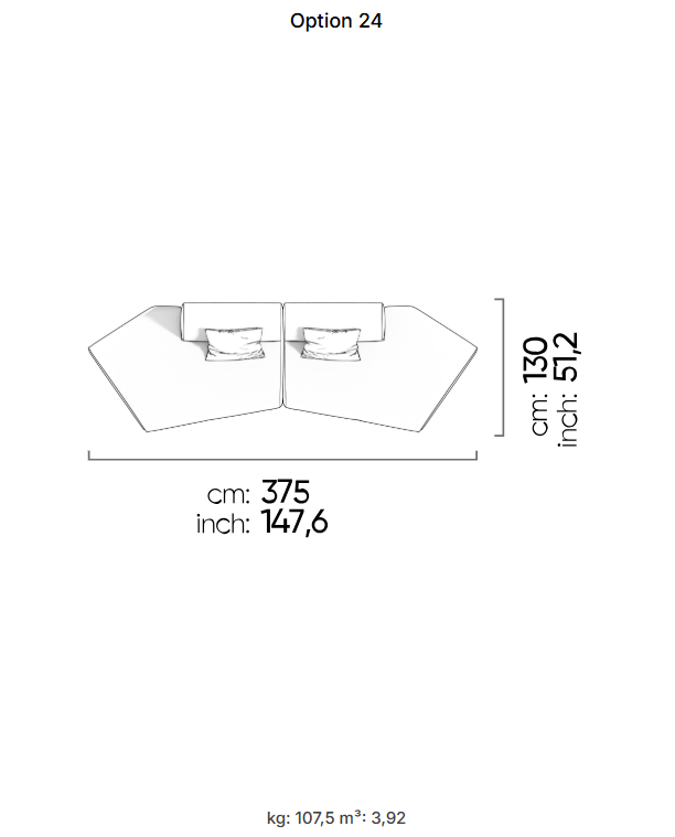 69 готови конфигурации на модулен диван «Heritage»